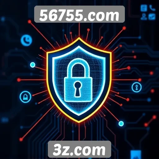 Segurança e proteção de dados no site 56755.com